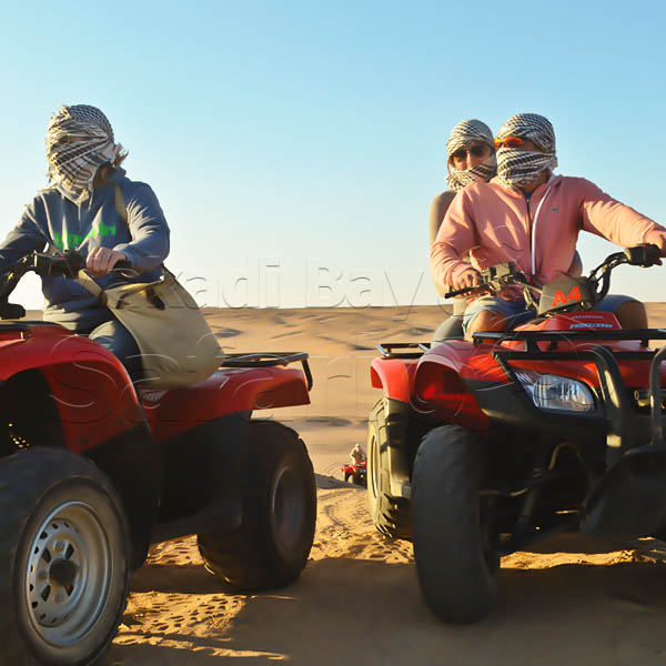 Makadi Bay Sunset Desert Safari Trip by Quad Bike a